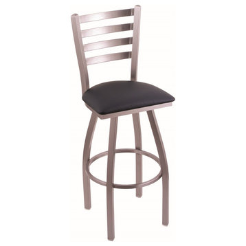 Holland Bar Stool, 410 Jackie 25 Counter Stool, Stainless Finish