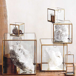 Roost Glass Mirror Boxes - SKU: ME692 - Accent Chests And Cabinets