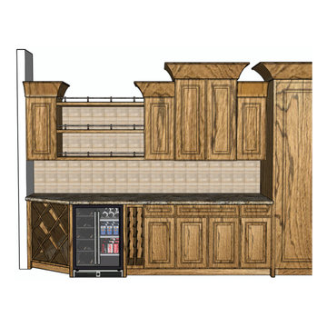 Tuscan No More - Kitchen Bar