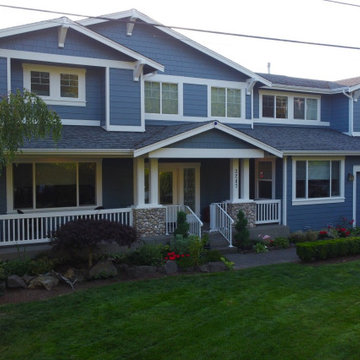 Mercer Island, WA Exterior House Painting Progect by Local Painting Company