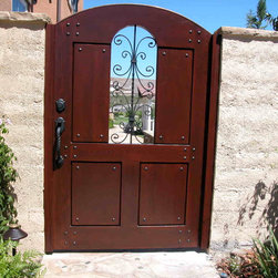 Designer Wood Gates - Home Fencing And Gates