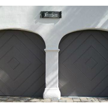 Wood Contemporary Garage Doors