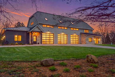 Trendy exterior home photo in Milwaukee