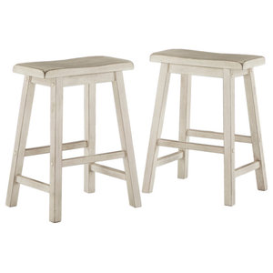 Yannis 24 Height Saddle Stool Transitional Bar Stools And Counter Stools By Lexicon Home Houzz