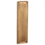 Raised Finger Plate, Antique Satin Brass