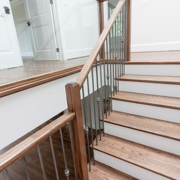 Project #44 | Contemporary Staircase with Skylit Stairwell