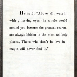 The Book Collection Roald Dahl Art Print - Picture Frames