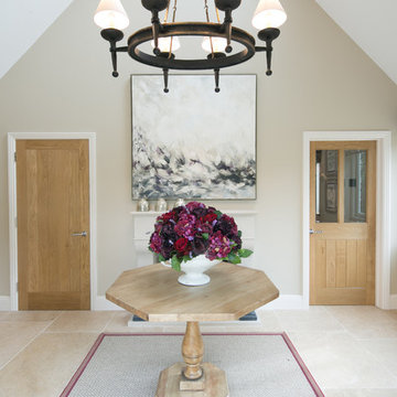 Luxury Cirencester home with Castile limestone flooring by Rixon Architects