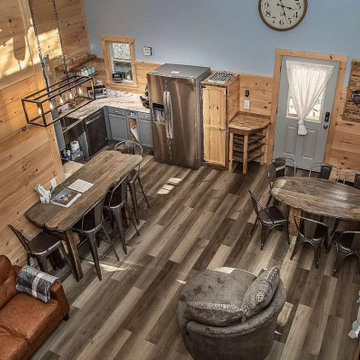 The Blue Rooster, A rustic-modern makeover