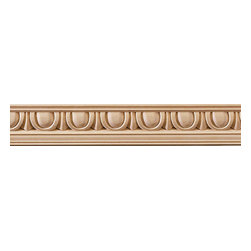 Inviting Home Inc. - Egg and Dart Carved Crown Molding, Cherry - Molding And Trim