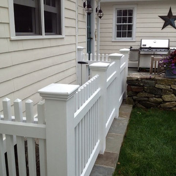 Easton Farmhouse Pool Fence