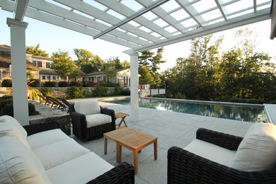 Example of a trendy pool design in New York