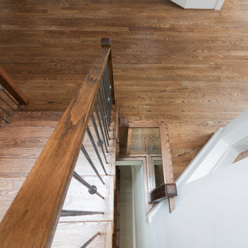 Project #44 | Contemporary Staircase with Skylit Stairwell