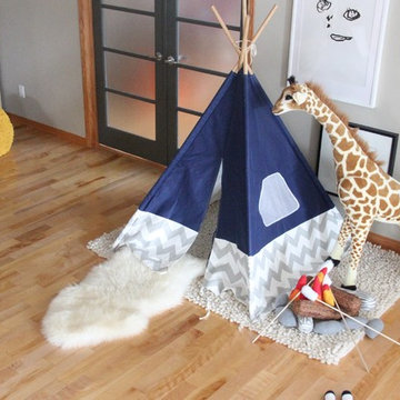 *lower level playroom