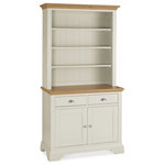 Bentley Designs - Hampstead Soft Grey and Pale Oak Furniture 2-Door Chest of Drawers - Hampstead Soft Grey & Pale Oak 2 Door Chest of Drawers offers elegance and practicality for any home. Soft-grey paint finish contrasts beautifully with warm American Oak veneer tops, guaranteed to make a beautiful addition to any home.