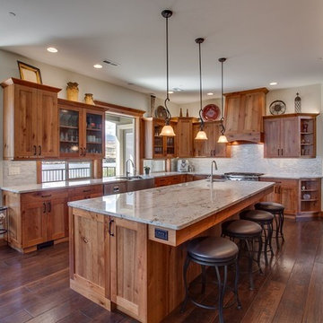 Hurst Landing Kitchen - Rock Island WA, Bollinger Custom Home Builders
