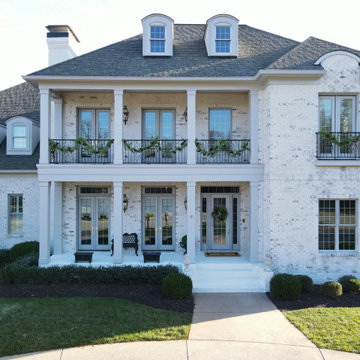Limewash Brick Exterior