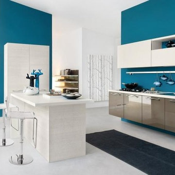 Modern Italian Custom Made Kitchens by LUBE