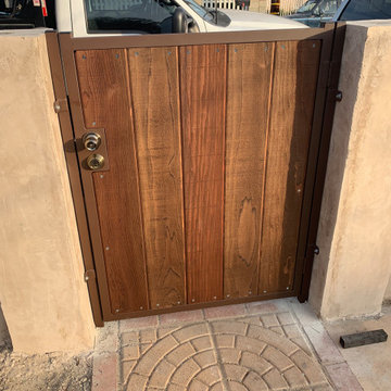 Swing Gates (Wood + Iron)