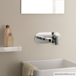 Mare Wall Mount Basin Mixer - Bathroom Sink Taps