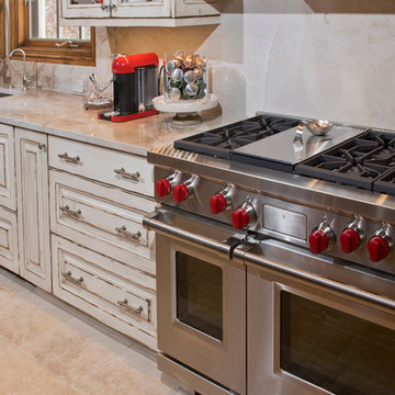 Lake Creek CO Traditional Kitchen Remodel - Old World Ambience, Elegant Design