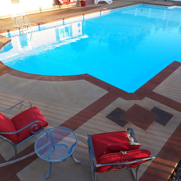 Decorative Concrete Pool Decks