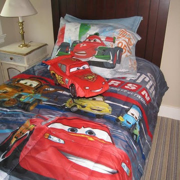 Racecar Boy's Bedroom