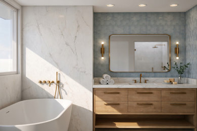 Inspiration for a bathroom remodel in Miami