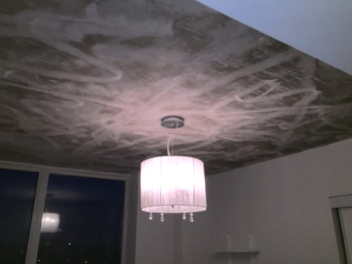 White Stains On Concrete Ceiling Paint It