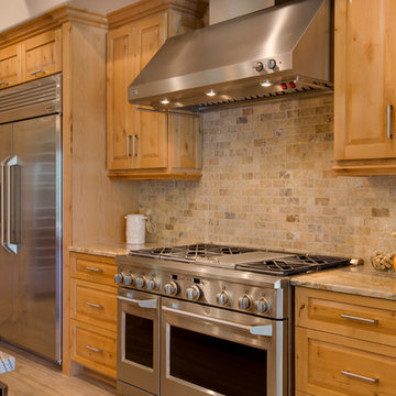 custom kitchen with southwestern flair