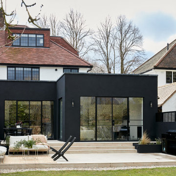 A wraparound house extension in Bexley