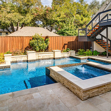 Geometric Pool Designs Dallas, Highland Park & Plano