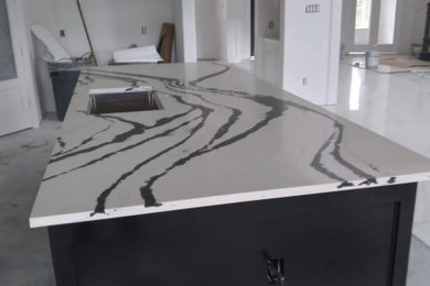 Kitchen photo in Houston