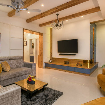 Modern Rustic - This Project has been featured in INSIDE OUTSIDE MAGAZINE OCT'18