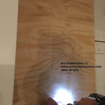 FIRE PLACE TV INSTALATION SAMSUNG 85