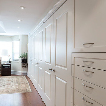 Cloud white downtown condo