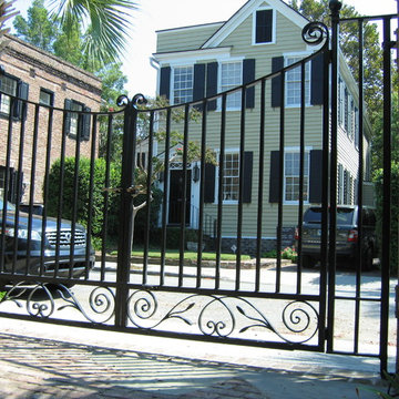 Wrought Aluminum Drive Gate