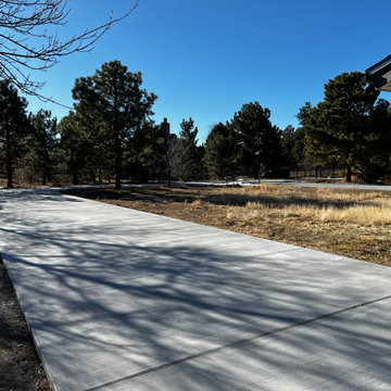 Reinforced Driveway