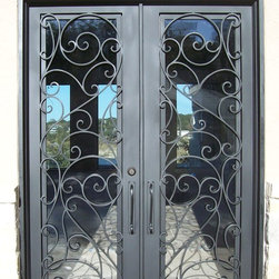 Classic Wrought Iron Door Designs - Front Doors
