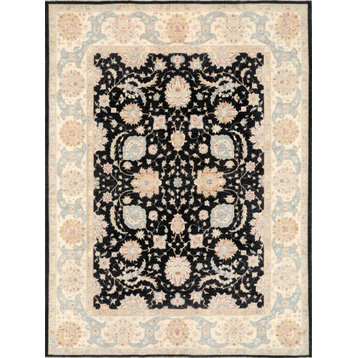 Pasargad Home Ferehan Collection Hand-Knotted Wool Area Rug, 9'9"x12'10"