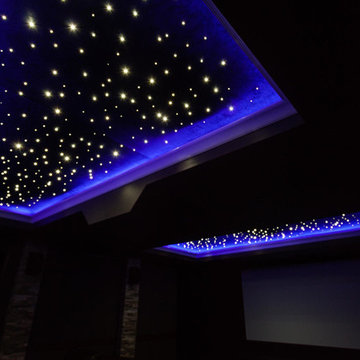 Home Theater Room - Night Sky