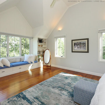 New Windows in Beautiful Master Bedroom - Renewal by Andersen Shelter Island and