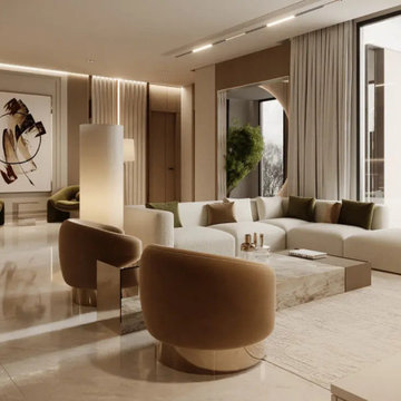 Modern villa Interior designs