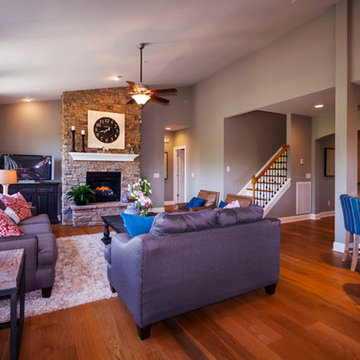 The Reston Model Home at Whitney Park
