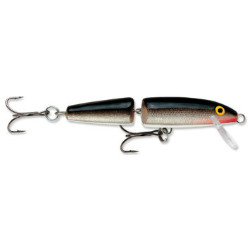 Rapala 0140-2178 Floating Jointed Minnow Lure, Silver, 2-3/4"