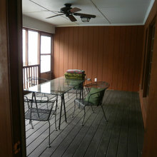 Screen porch to Sun room