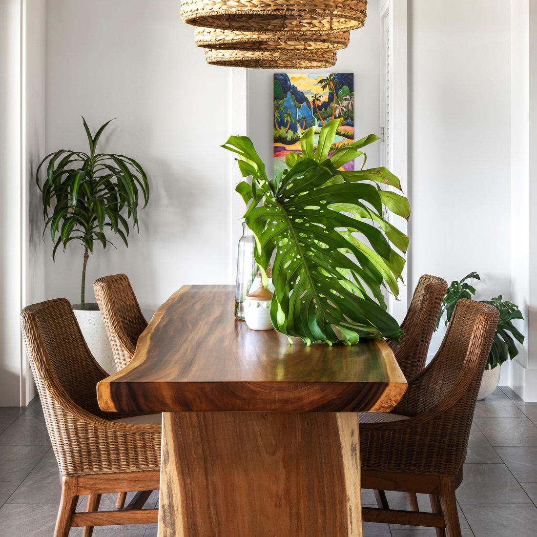 Tropical Dining Room
