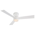 Modern Forms Fans - Modern Forms Axis Flush Mount Ceiling Fan, Matte White - A simple, sophisticated smart fan that works seamlessly in transitional, minimalist and other modern environments, Axis is perfectly sized for medium-sized kitchens, bedrooms and living rooms, and its wet-rated status and weather-resistant finish make it prime for outdoor use as well. Unleash the full potential of Axis with our Modern Forms app, which offers smart features like Adaptive Learning and Away Mode, and helps cut down on energy use by integrating with your smart thermostat.Modern Forms Fans pair with the smart home tech you know and love, including Google Assistant, Amazon Alexa, Samsung Smart Things, Nest, and Ecobee.Free app download: Sync with our exclusive Modern Forms app to control fan speed, use smart features like Adaptive Learning, create groups, and reduce energy costs. Optional battery operated RF remote is available (F-RC-WT).RF wall switch for local control included. Additional switches are available for 3 or 4 way setup (Part# F-WC-WT). Touch panel wall control with Modern Forms Fan App can be purchased separately (Part# F-TS-BK or -WT).Modern Forms Fans are made with incredibly efficient and completely silent DC motors and are up to 70% more efficient than traditional fans. Every fan is factory-balanced and sound tested to ensure each fan will never wobble, rattle or click.Integrated LED light powered by WAC Lighting, features smooth and continuous brightness control. An optional cover is included to conceal luminaire. Wet Location Listed for indoor or outdoor applications.