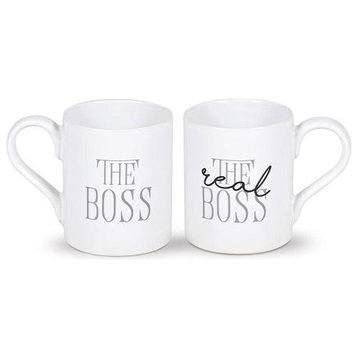 Boss Real Boss Mug Set Our Name Is Mud