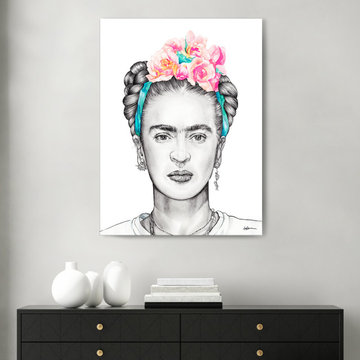 'Frida' Wrapped Canvas Wall Art